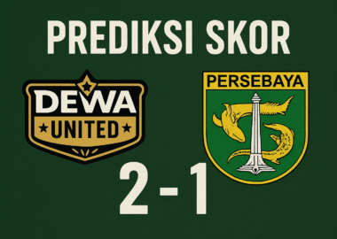 prediksi skor Dewa United vs Persebaya hari ini