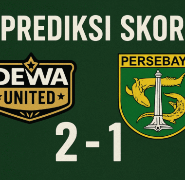 prediksi skor Dewa United vs Persebaya hari ini